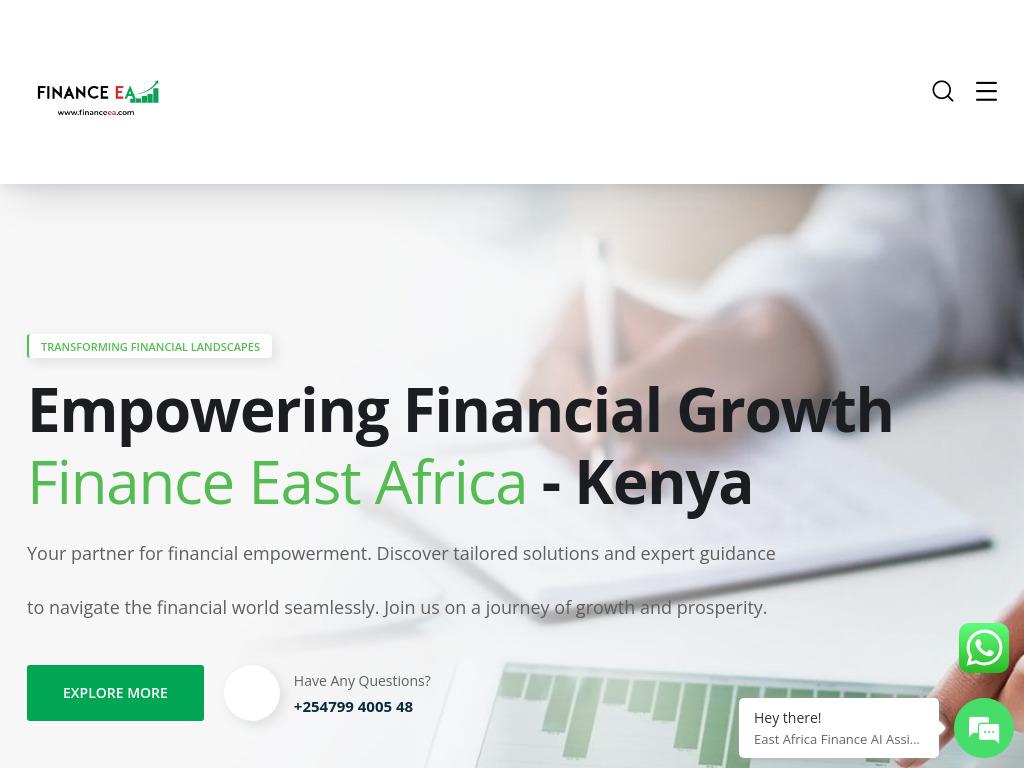 Finance East Africa Financial Services