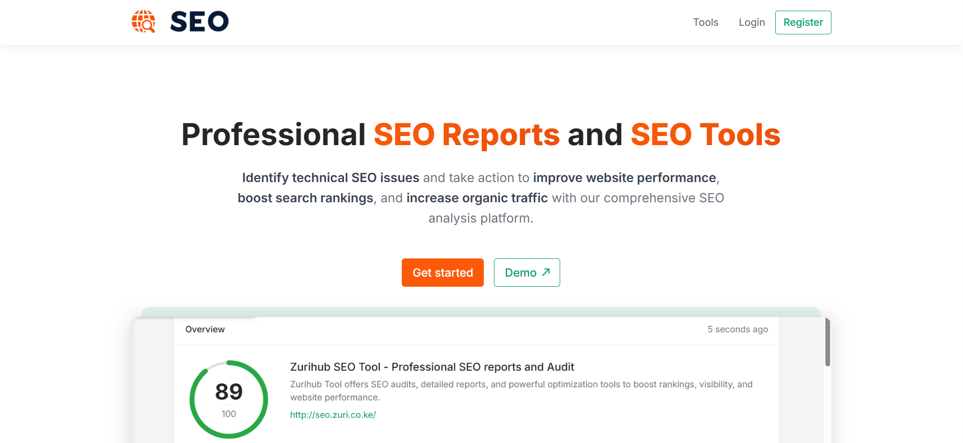 SEO Analysis Platform
