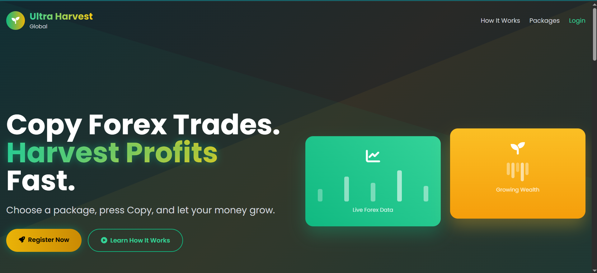 Ultra Harvest Investment Platform